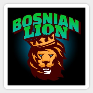 Bosnian Lion Magnet